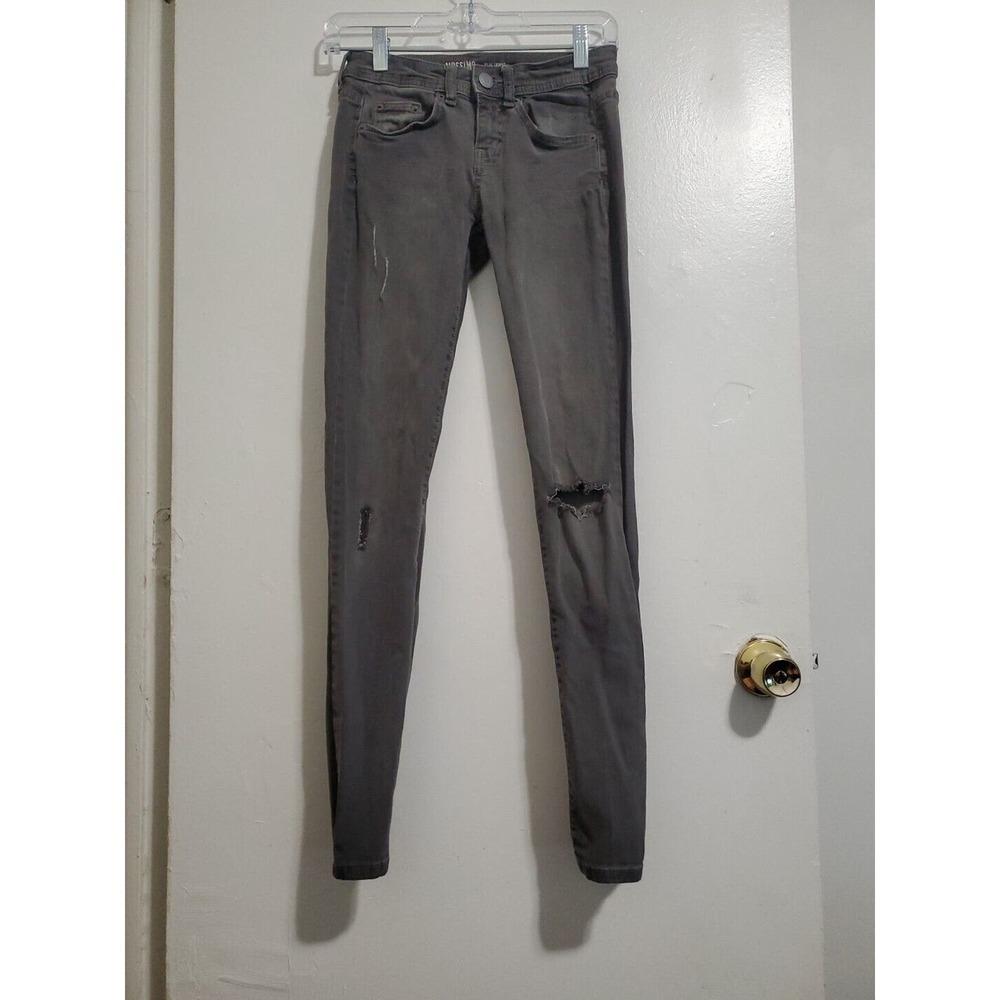Mossimo Supply Co Jeans Pants Size 3R Juniors Womens Gray
